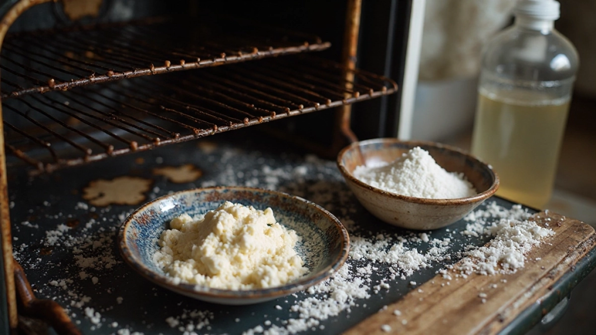 jak wyczyścić piekarnik sodą i octem