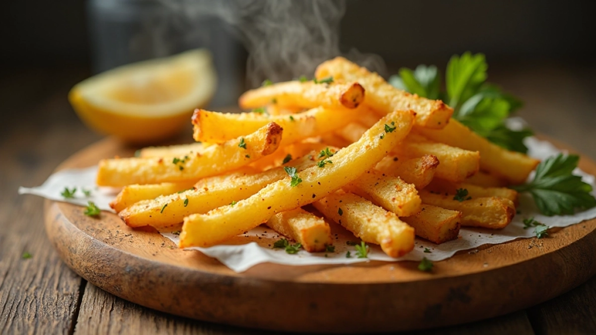 zdrowe frytki z piekarnika